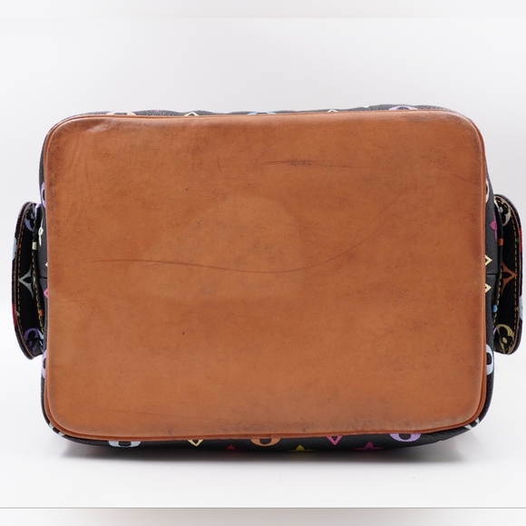 ❌️❌️SOLD❌️❌️BL23❤️Louis Vuitton Black Monogram Multicolor Canvas Noe - Picture 10 of 16